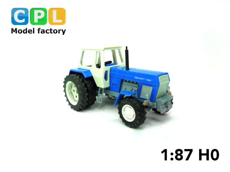 Preview: Traktor ZT 303 blau Doppelbereifung